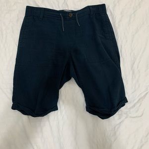 dark blue boys shorts from Abercrombie kids